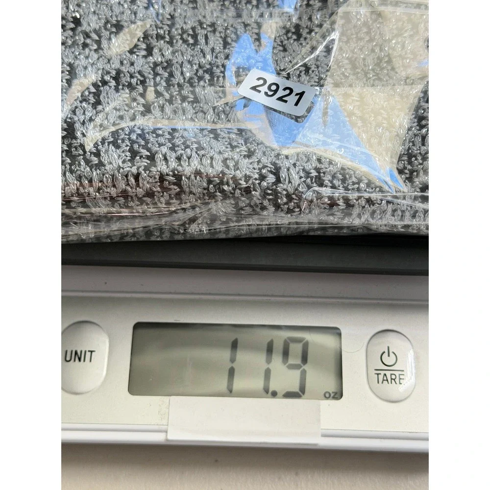 St‎ John Metallic Sequins Knit Tweed A-Line Mini Skirt Black Silver 8 M